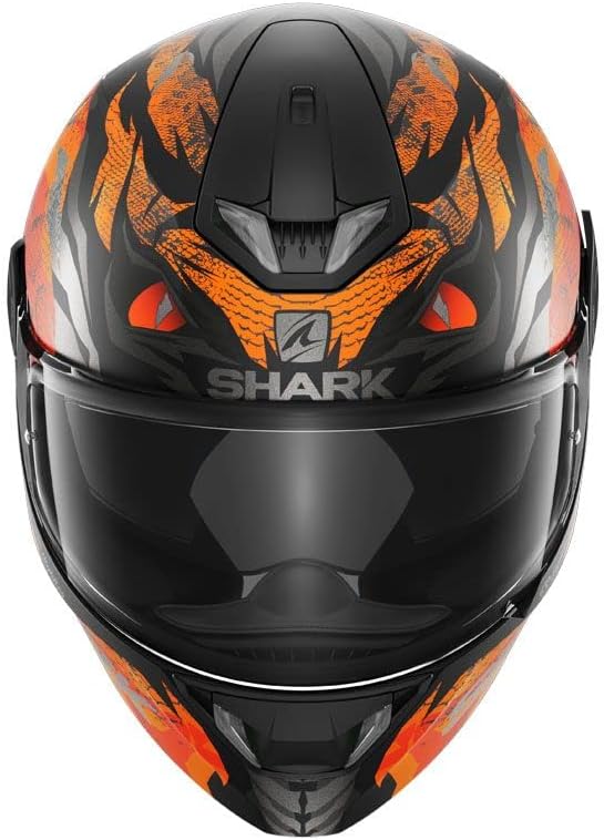 SHARK, integralhelm Skwal2 Iker Lecuona KOS, XS black mat orange silver XS, black mat orange silver