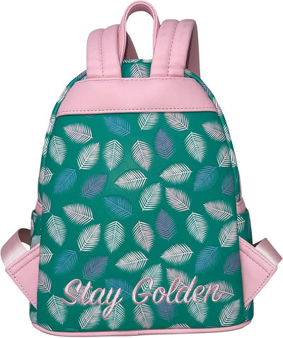 loungefly The Golden Girls Television Show Stay Golden Damen Schultertasche mit Doppelriemen, grün,