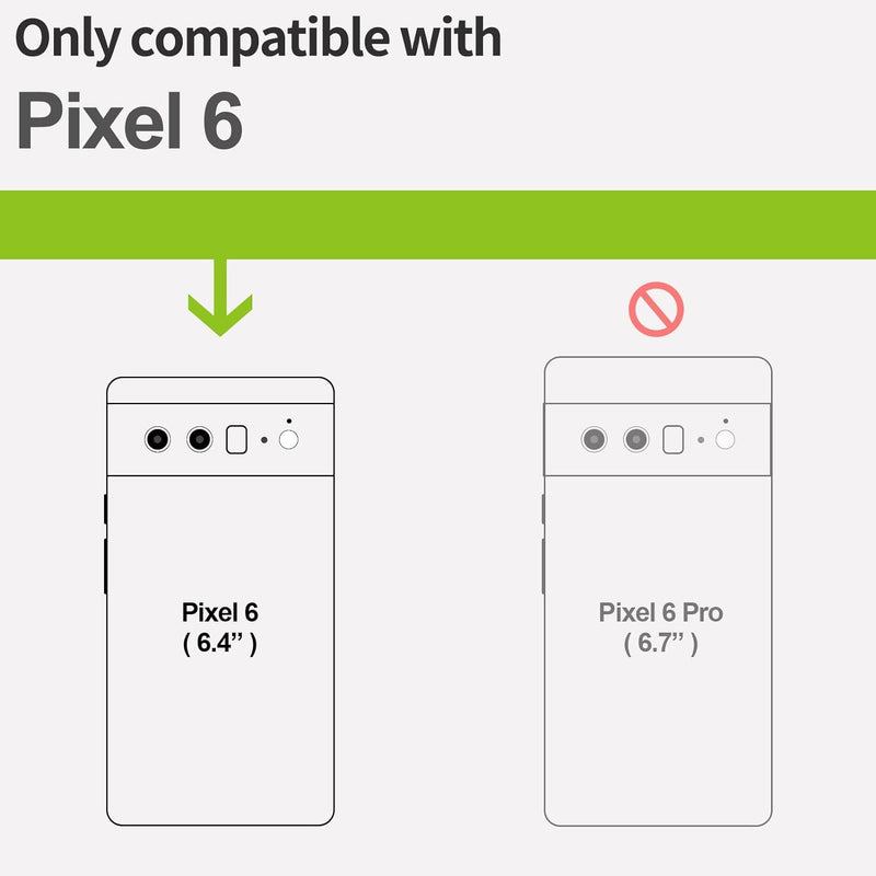 Carveit Handyhülle für Google Pixel 6 Case [Holz und TPU Silikon Hybrid hülle] Stossfeste Stossstang