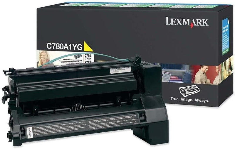 Lexmark C780, C782 Yellow Return Program Print Cartridge 6000 Seiten Gelb
