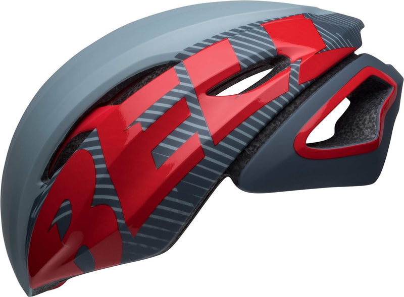 BELL Unisex – Erwachsene Z20 Aero MIPS Fahrradhelm S velocity mt/gl grey/crimson, S velocity mt/gl g