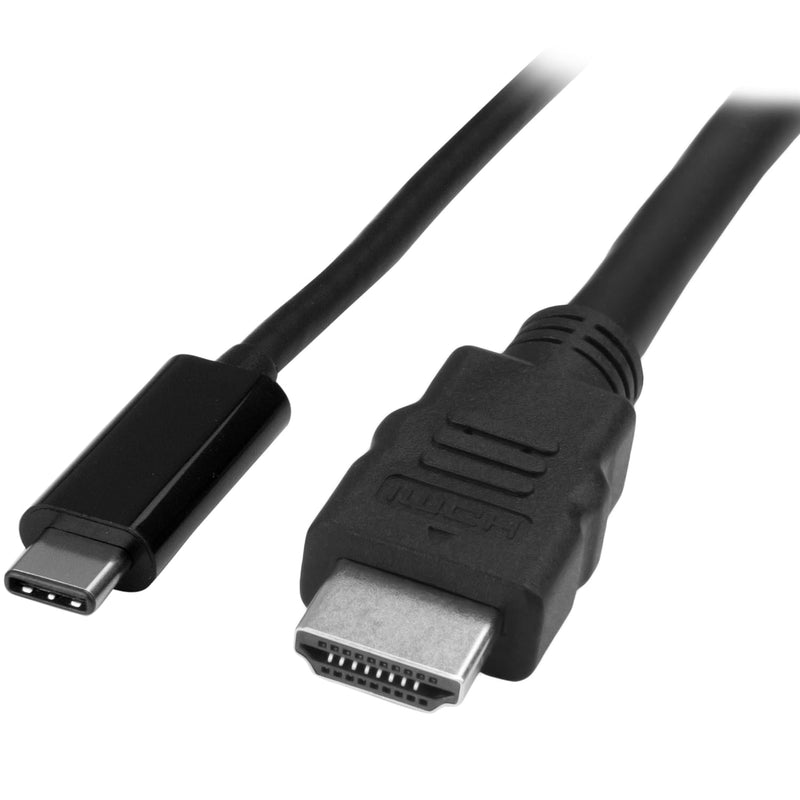 StarTech.com USB C auf HDMI Kabel - 1m - 4K -Thunderbolt 3 kompatibel - USB Typ C zu HDMI Adapter Ka