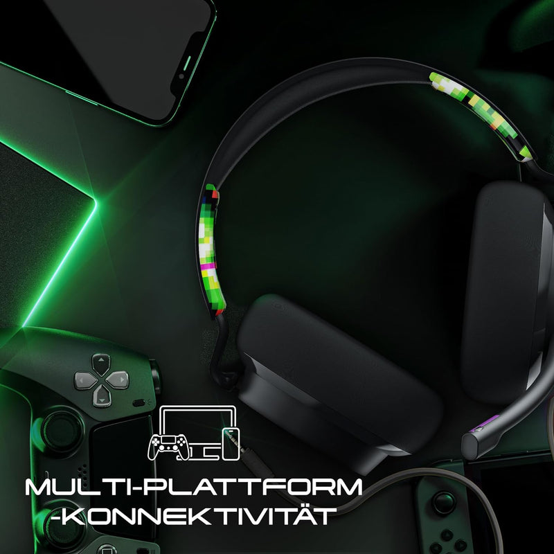 Skullcandy SLYR Kabelgebundenes Multi-Platform Over-Ear Gaming Headset für Xbox, PlayStation und PC