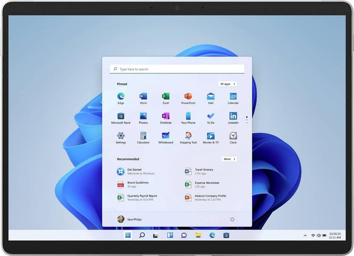Microsoft Surface Pro 8 13.0 Core i7-1185G7 16GB RAM 256GB SSD Win10Pro - 8PW-00034 Platin