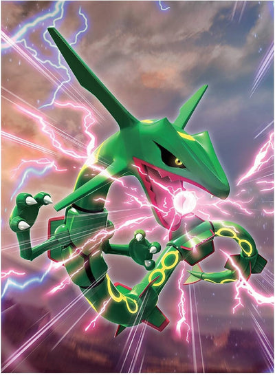 Pokémon Sammelkartenspiel: V-Kampfdeck Bundle Rayquaza vs. UHaFnir (eins zufällig ausgewählt), Karte