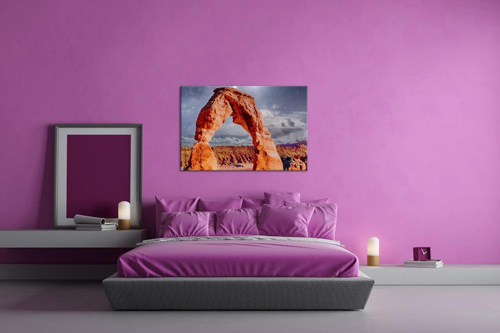 deyoli Grand Canyon Format: 100x70 als Leinwandbild, Motiv fertig gerahmt auf Echtholzrahmen, Hochwe