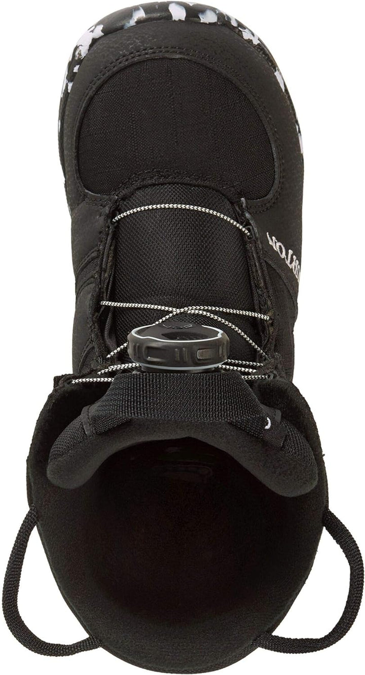 Burton Kinder Grom Boa Snowboard Boot, Black, 2K