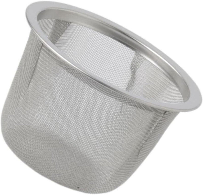 Teekanne asiatisch Gusseisen Set blau 1.2 Liter mit Edelstahl Tee-Filter-Sieb-Einsatz für losen Tee