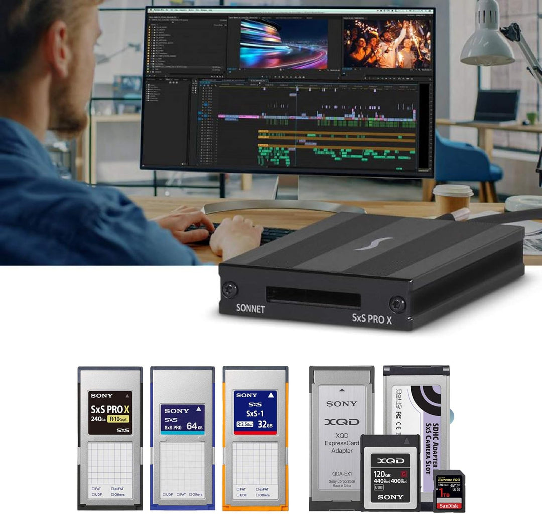 Sonnet SxS PRO X Thunderbolt 3 Kartenlesegerät