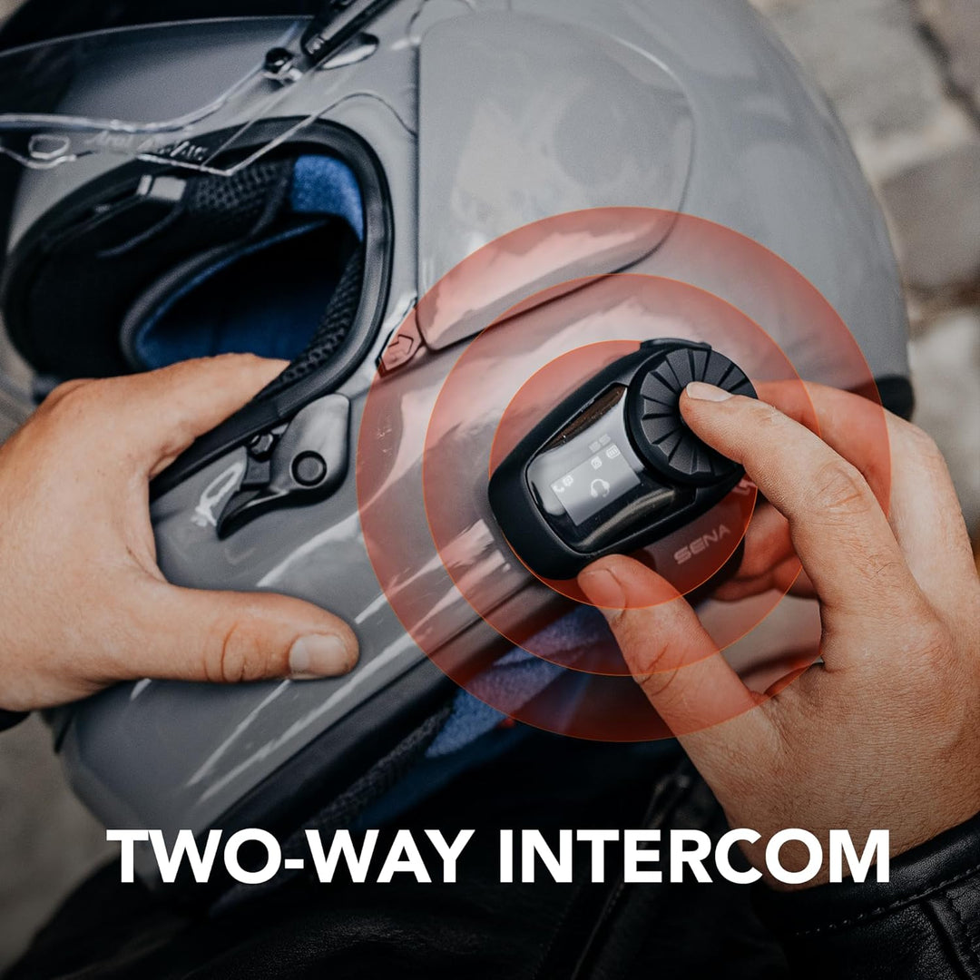 Sena 5S Motorrad Bluetooth Kommunikationssystem, Doppelpack, Black Doppelpack (2022), Doppelpack (20