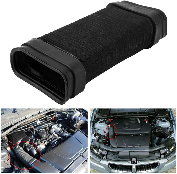 E90 Ansaugschlauch Faltenbalg-Premium Motorluftschlauchrohr, Polypropylen Motorluftansaugschlauchroh
