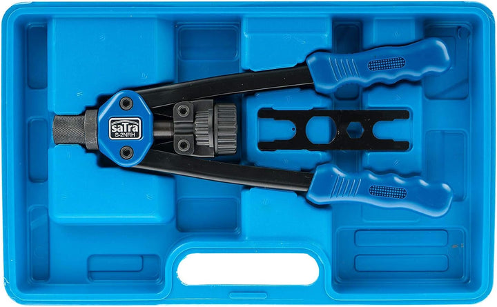 Satra S-2NRH Profi-Nietmutternzange M3 - M10, inkl. Kunststoffkoffer