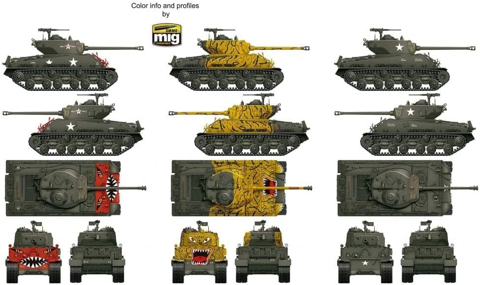 Rye Field Model Modell Panzer M4a3 76 W Hvss Sherman Korean War