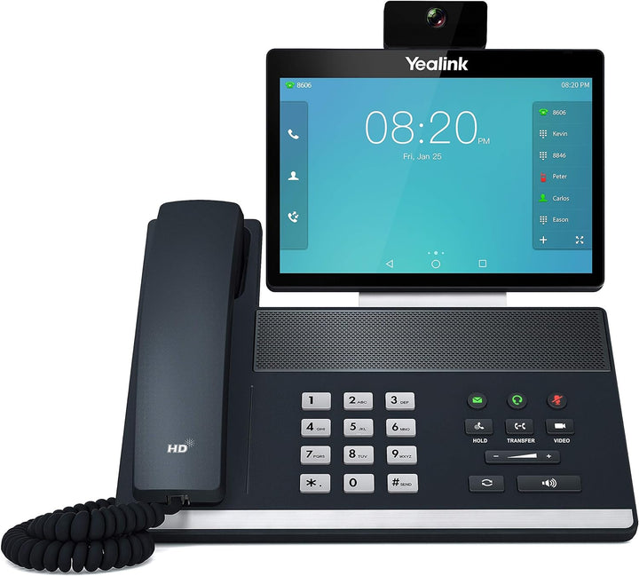Yealink IP Telefon VP59 SIP Videotelefon Full-HD, schwarz VP59 Single, VP59 Single