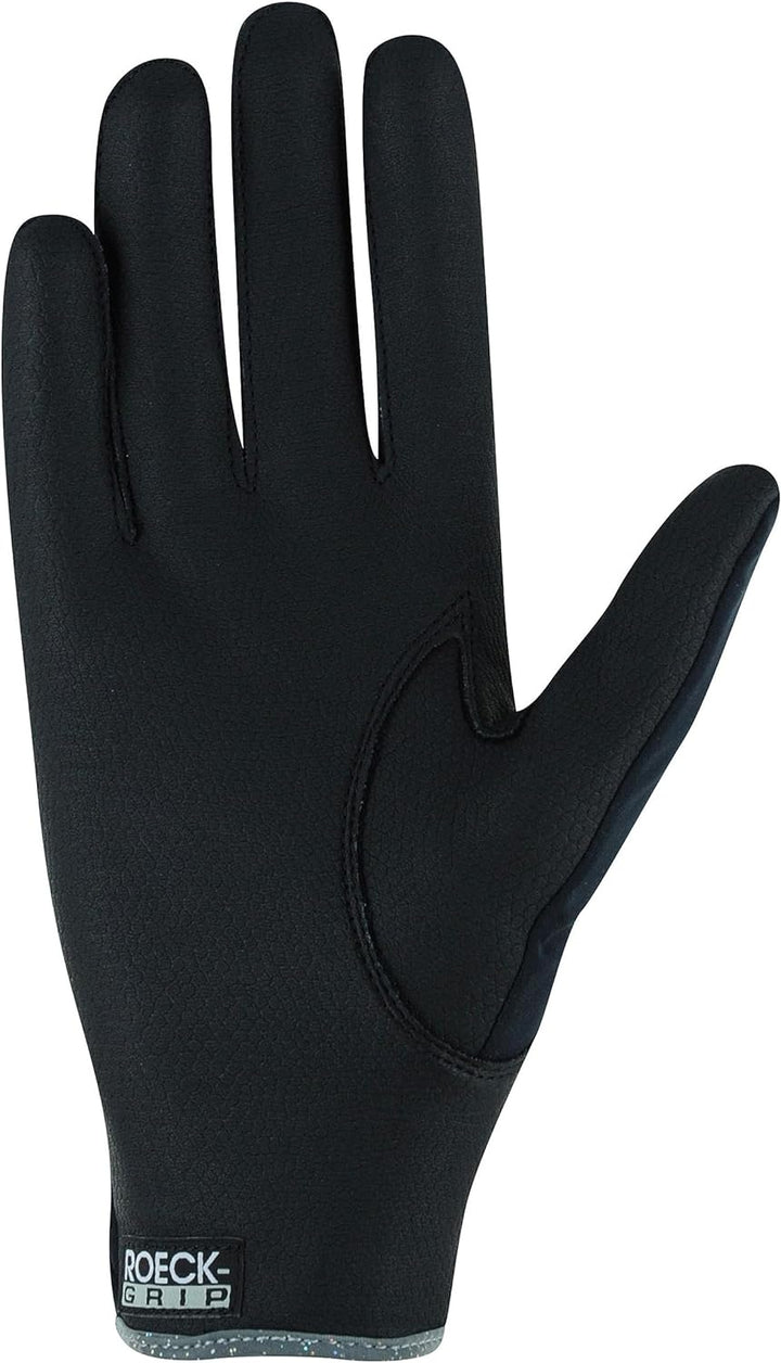 Roeckl Sports Reithandschuh Julia, Ladies Winter Handschuh, 4 Farben, Grösse 6-8.5 6 Schwarz, 6 Schw