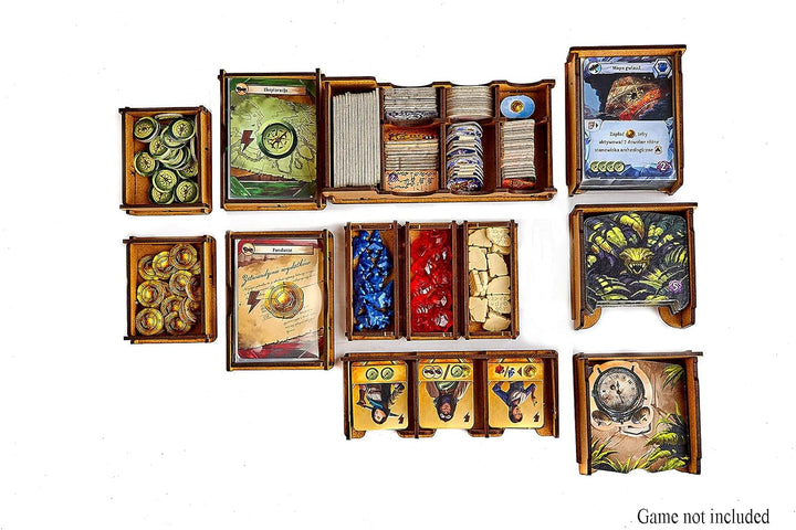 Docsmagic.de Organizer Insert for Lost Ruins of Arnak Box - Einsatz, Lost Ruins of Arnak