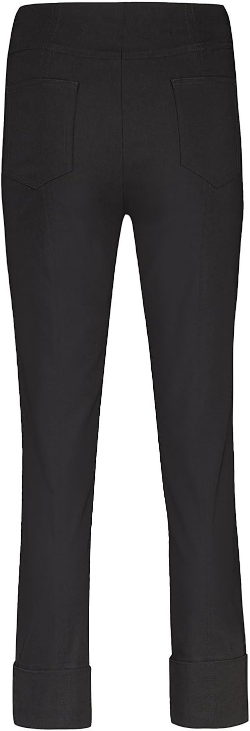 Robell Bella 09 Bengaline Damen Schlupfhose Komfortstretch Saison 2017 (44, schwarz 90)