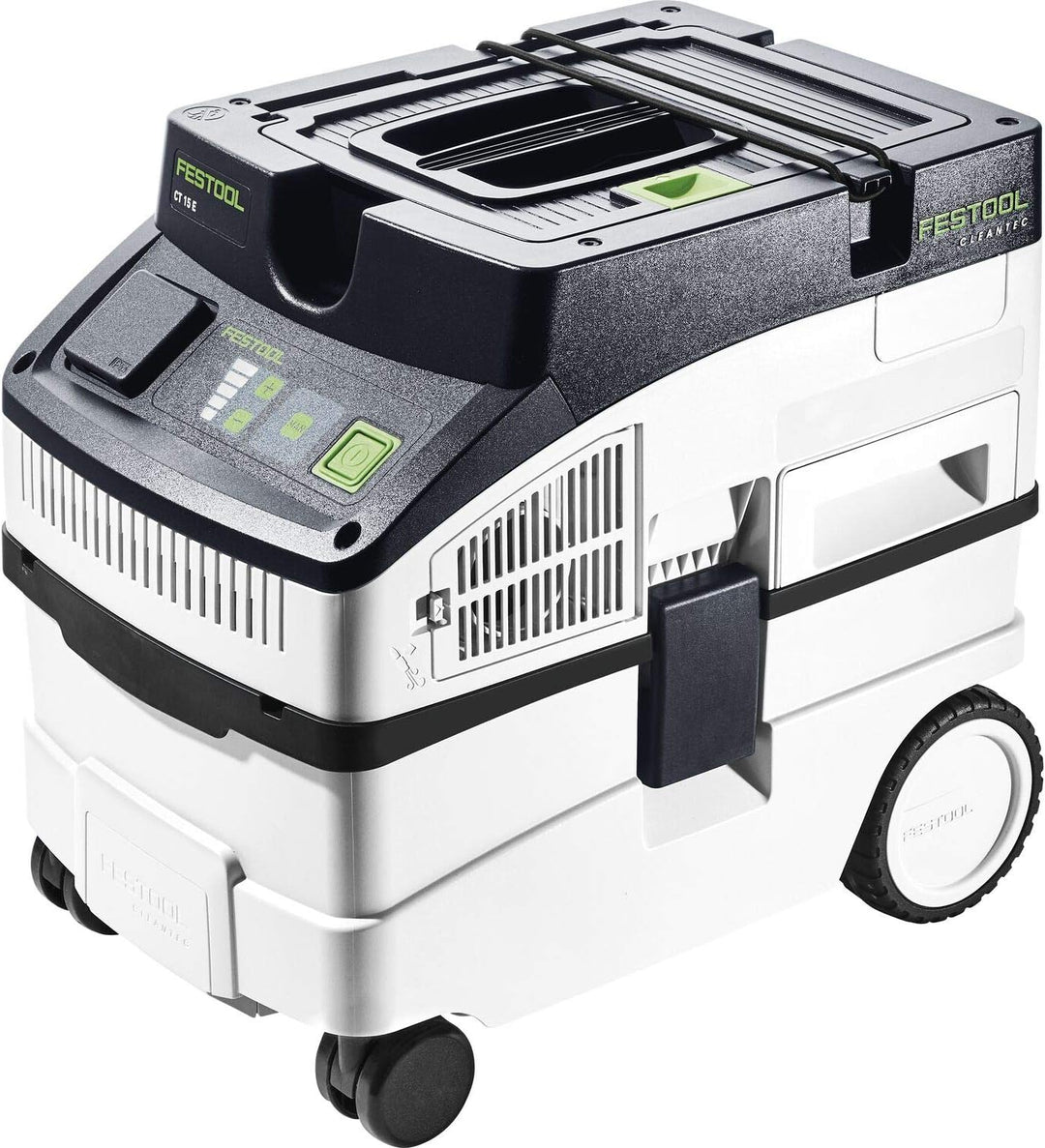 Festool Sistema móvil de aspiración CT 15 E-Set CLEANTEC, Weiss/Schwarz/Grün