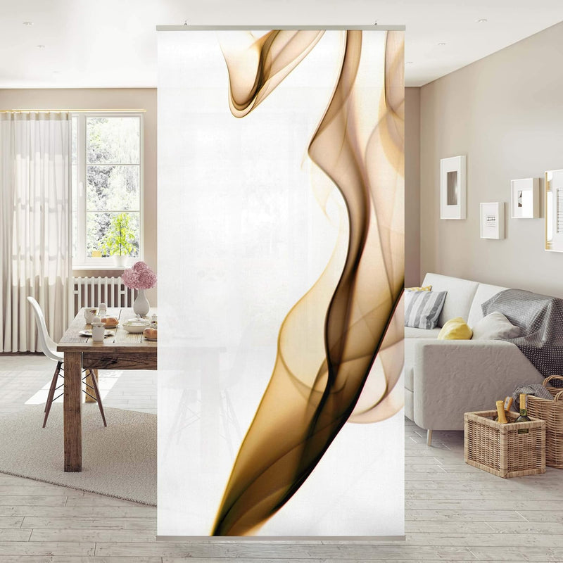 Raumteiler Golden Nebula 250x120cm ohne Halterung 250x120cm without hanger, 250x120cm without hanger