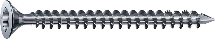 SPAX Holzbauschraube, 10,0 x 300 mm, 50 Stück, T-STAR plus, Senkkopf mit Fräsrippen, Vollgewinde, CU