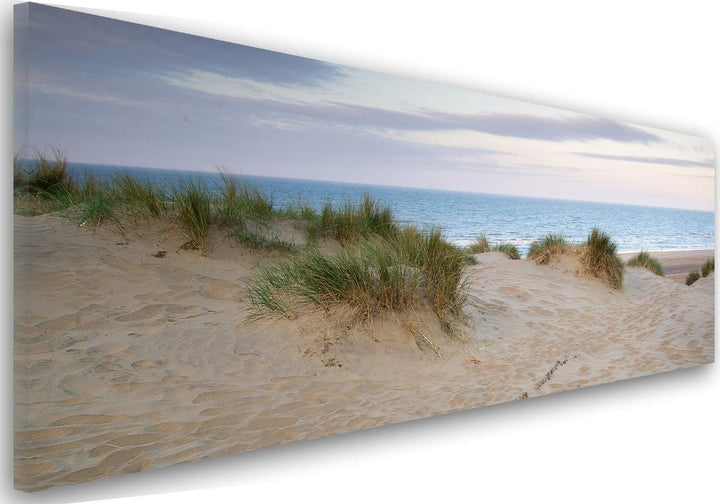 Feeby Bilder Meer Strand 150x50 cm Wohnzimmer Schlafzimmer Büro Flur Küche Wandbilder Modern Bild au