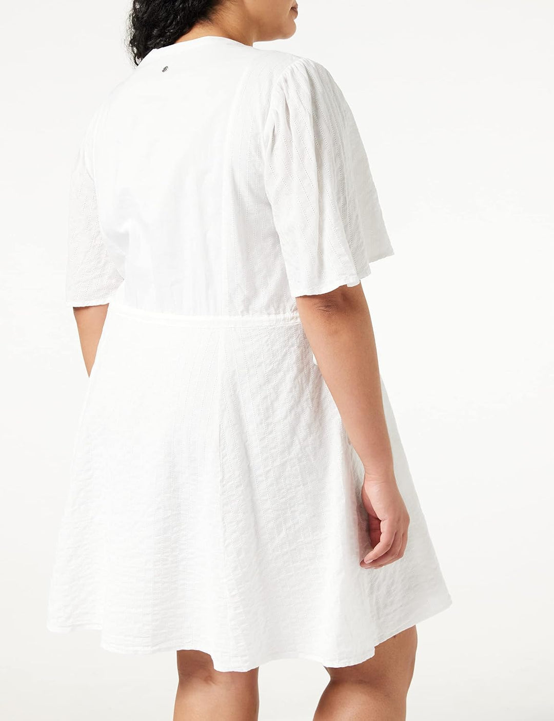 MUSTANG Damen Frida Co Kleid, General White 2045, 44