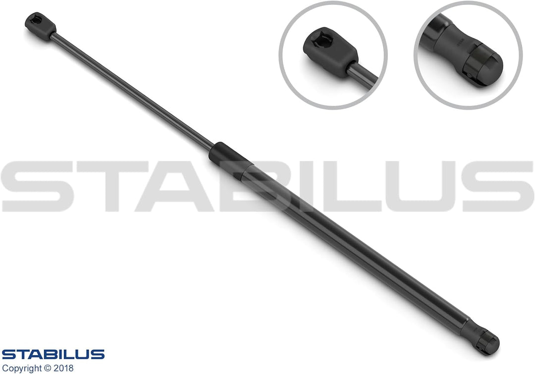 Stabilus Gasfeder 280139 LIFT-O-MAT® Gasdruckfeder mit 175 Newton u.a. für BMW X1 verschiedene Model