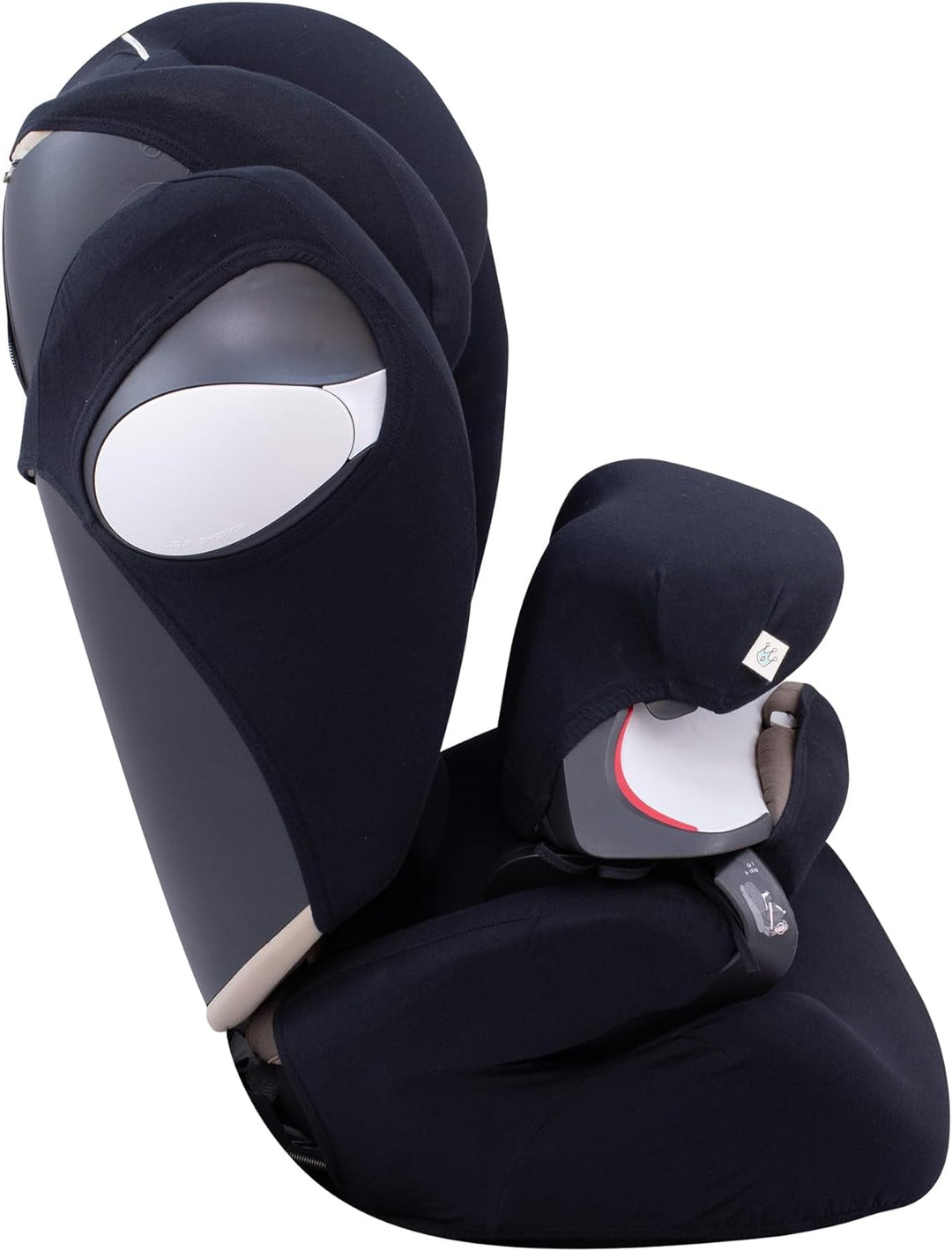 JYOKO Kids Bezug für Autositz kompatibel mit Cybex Pallas M (Black Series), Black Series