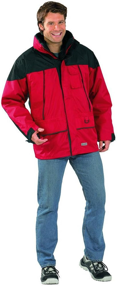 Grösse XXXL Herren Planam Outdoor Twister Jacke rot schwarz Modell 3132 Rot/Schwarz 3XL, Rot/Schwarz