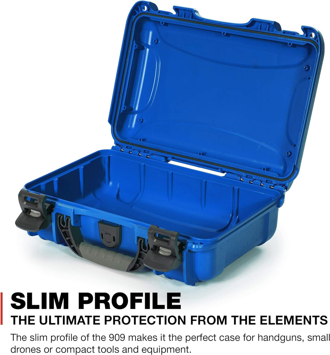 Nanuk 909 wasserdichte Hartschalenkoffer - Blau Blau leer, Blau leer