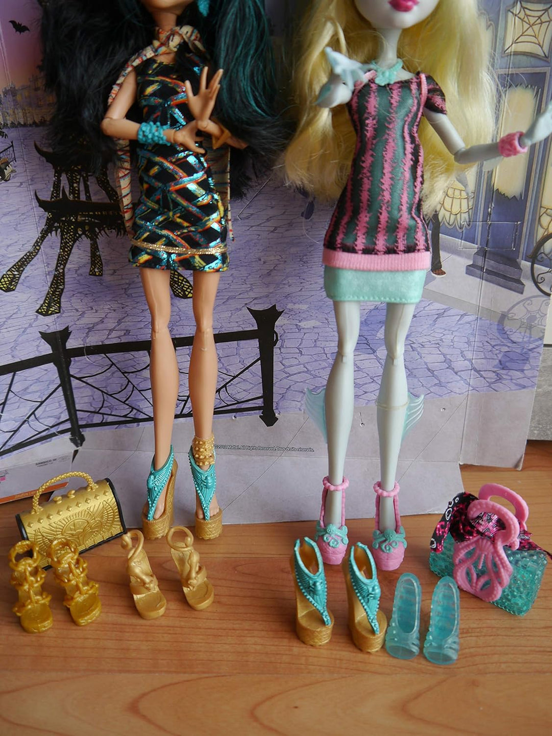 Monster High Scaris Exclusive 2-Pack Lagoona Blue & Cleo De Nile