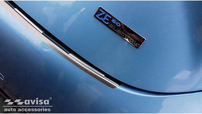 Avisa Edelstahl Heckstossstangenschutz kompatibel mit Renault Zoe II 2019- 'Ribs'