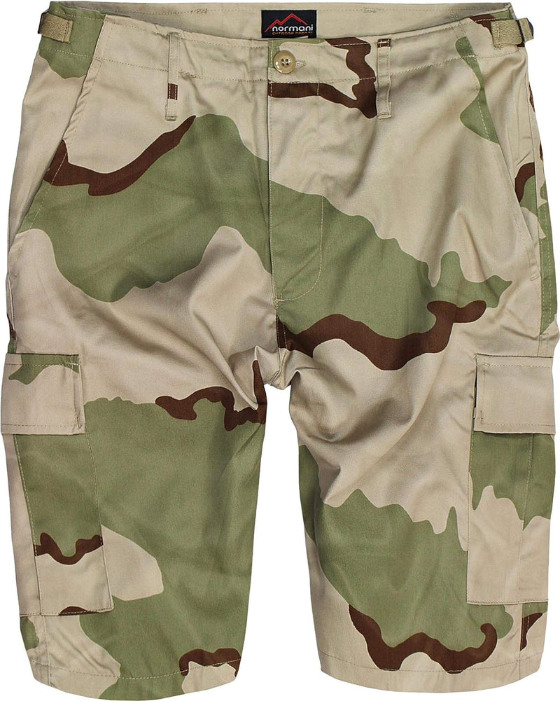 normani US Army Ranger Shorts BDU Cargo Kurze Hose 3-color-desert S, 3-color-desert S