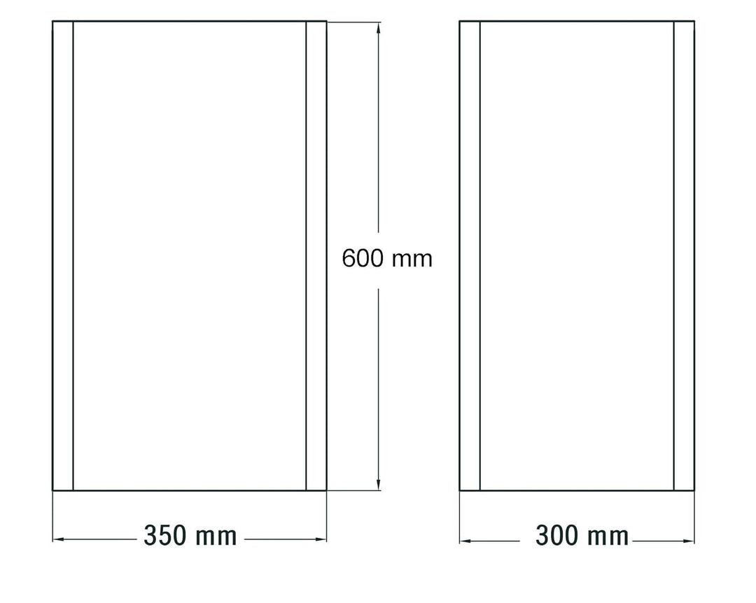 All Care 11063 Dutch Bins Edelstahl Offene Abfallbehälter, 65 Liter, Weiss 65 liters white, 65 liter