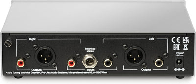Phono Box S3 B, Symmetrischer audiophiler Phono-Vorverstärker, Schwarz