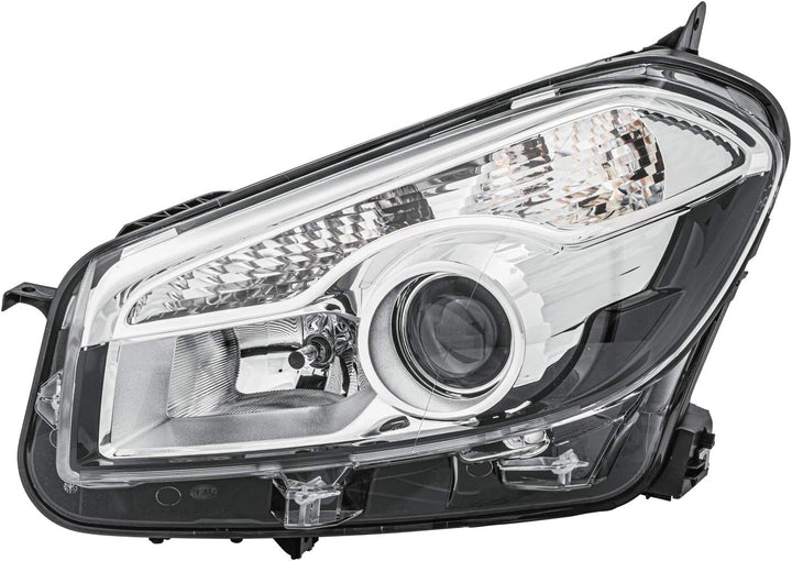 HELLA 1EL 010 335-051 DE/Halogen-Hauptscheinwerfer - links - für u.a. Nissan Qashqai I (J10, NJ10, J