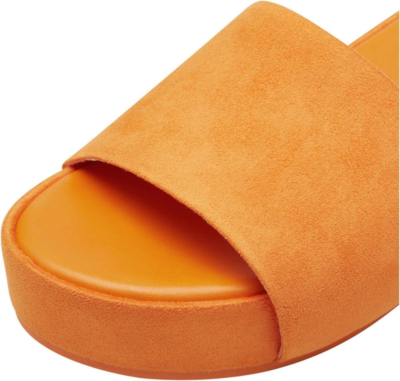 Tamaris Damen Pantolette 1-1-27254-30 41 EU Orange, 41 EU Orange