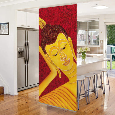 Bilderwelten Raumteiler Taipei Buddha 250x120cm ohne Halterung 250x120cm without hanger, 250x120cm w