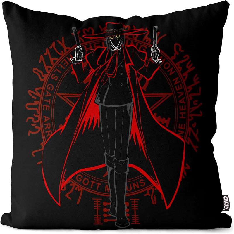 VOID Alucard Vampir Kissenbezug Kissenhülle Polyester wasserfest Outdoor Hellsing Anime Manga Japan,