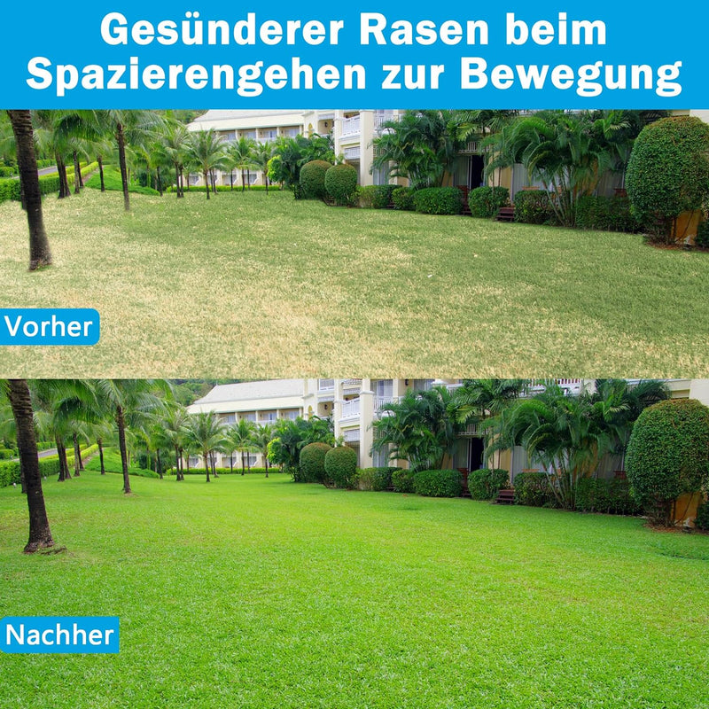 JIANFA Nagelschuhe Rasenbelüfter Schuhe, Nagelschuhe Ausgleichsmasse mit Garten Schaufel Zum die Ras