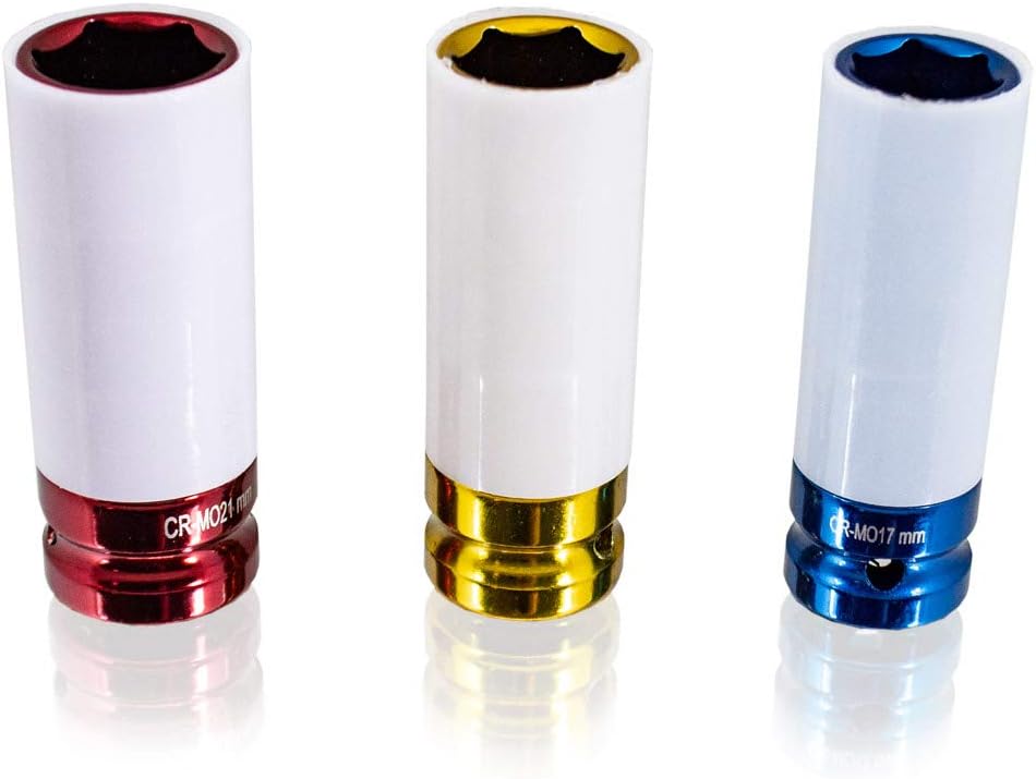 Bituxx® Drehmomentschlüssel Set 1/2" 40-210 Nm Ratsche Drehmoment Schlüssel inkl Felgenschutz Schlag