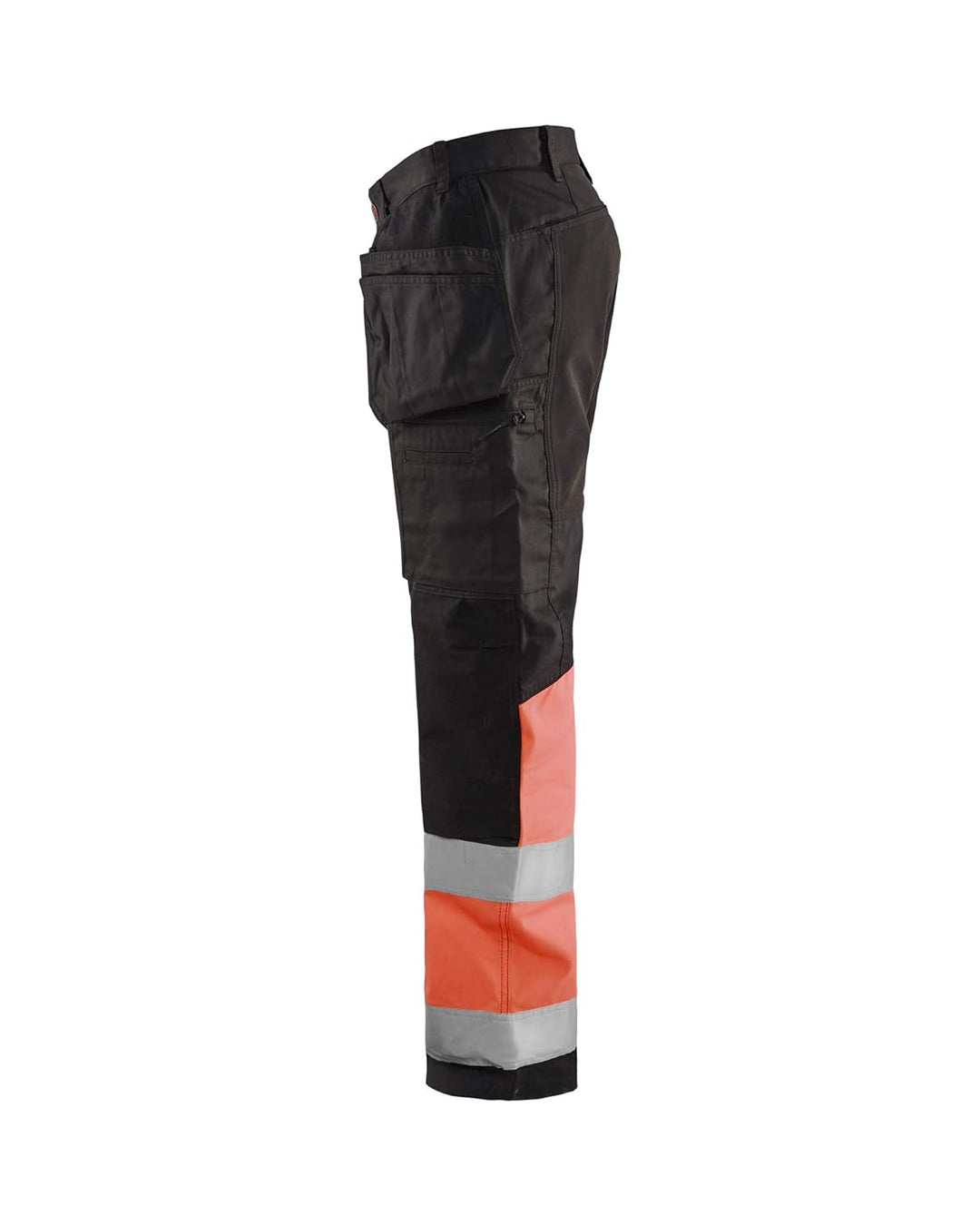Blaklader 155818119955C148 High VIS Arbeitshose mit Stretch, Schwarz/Rot, Grösse C148
