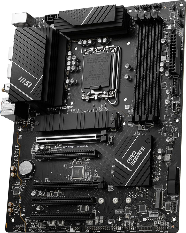 MSI PRO B760-P WiFi DDR4 ProSeries Motherboard (unterstützt Intel Prozessoren der 12. / 13. Generati