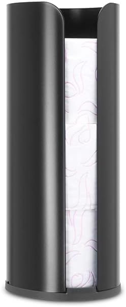 Brabantia 280504 ReNew Collection Toilettenpapierständer, Matt Black