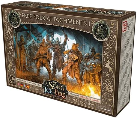 CMON | A Song of Ice & Fire – Verstärkungen des Freien Volks I | Erweiterung | Tabletop | 2 Spieler