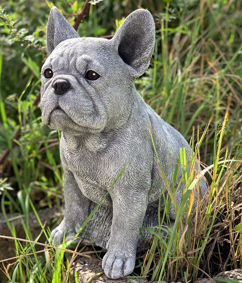 Stone and Style Steinfigur Frenchie Französische Bulldogge frostfest wetterfest