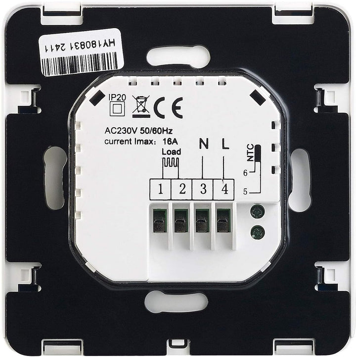 revolt Raumthermostat WLAN: WLAN-Thermostat für Fussbodenheizungen, für Siri, Alexa & GA (WiFi Therm