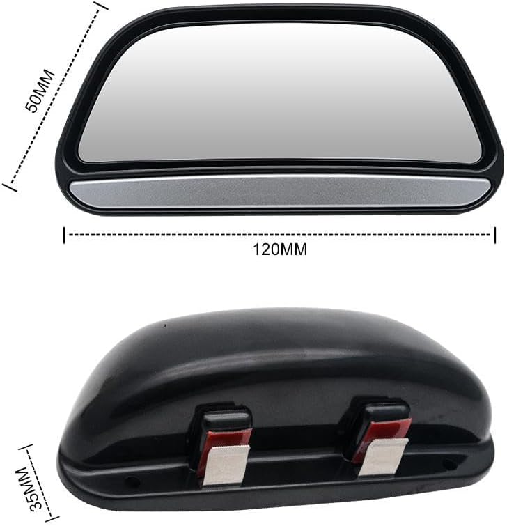 Auto Toter Winkel Spiegel, TOTMOX 2 Stück Auto Wild Blind Spot Spiegel, Universal Wohnwagenspiegel C