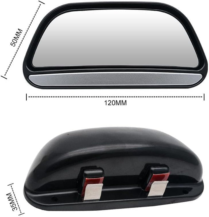 Auto Toter Winkel Spiegel, TOTMOX 2 Stück Auto Wild Blind Spot Spiegel, Universal Wohnwagenspiegel C