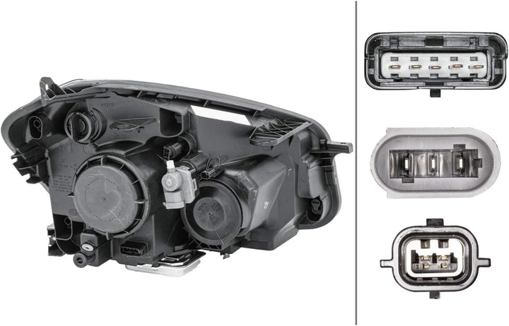 HELLA 1EL 010 335-251 Xenon-Hauptscheinwerfer - links - für u.a. Nissan Qashqai I (J10, NJ10, JJ10E)